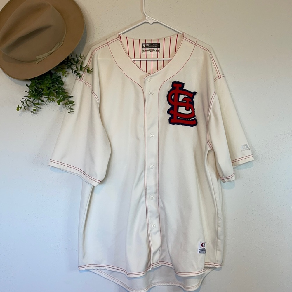 STL-St. Louis Cardinals Baseball Genuine Merchandise True Fan Jersey-men’s 2XL